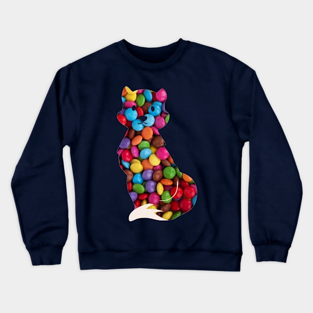 Tasty candy fox Crewneck Sweatshirt by LukjanovArt